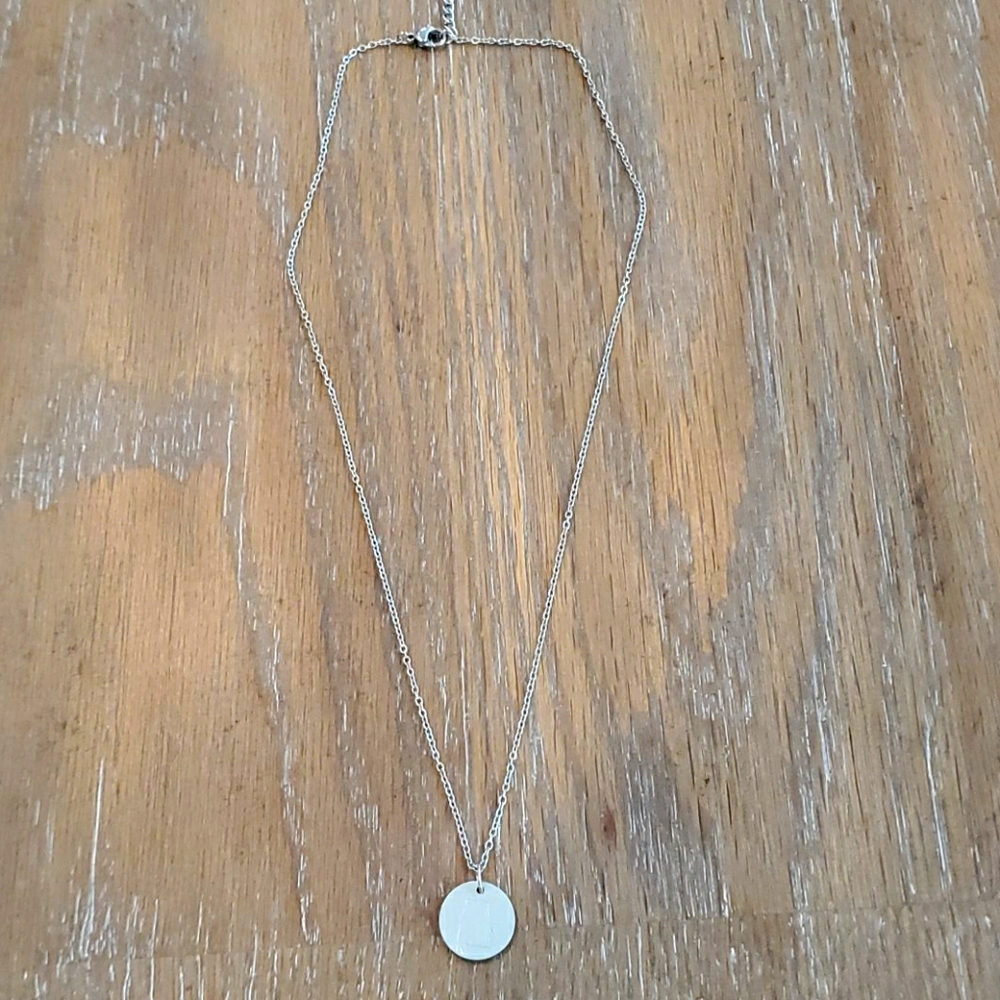 Victoria Emerson AL Stamped Necklace